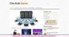 Desktop Screenshot of chothueserver.com